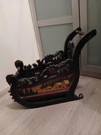 Oude beschilderde slee arreslee brocante antiek vintage, Ophalen