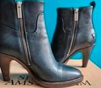 Shabbies Amsterdam Leren Enkellaarsjes - Maat 36, Kleding | Dames, Shabbies, Verzenden, Zwart, Lage of Enkellaarzen