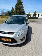 Ford Grand C-Max 1.0 Ecoboost 2015 Grijs 7P, Auto's, Voorwielaandrijving, 745 kg, 125 pk, 74 €/maand