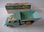 Oude blikken Dump Truck MF 717 met Doos, China, jr'60s, Ophalen of Verzenden, Zo goed als nieuw