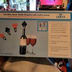 4 x flessen stopper met pomp, Ophalen of Verzenden, Nieuw