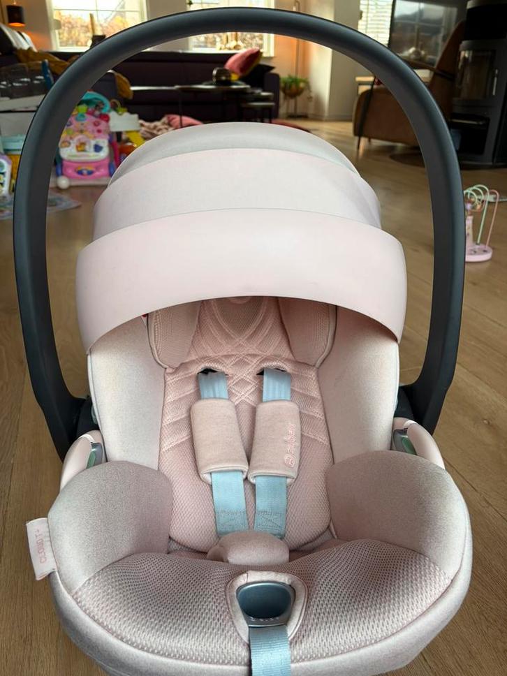 Autostoel cybex cloud T+, Kinderen en Baby's, Autostoeltjes, Zo goed als nieuw, Overige merken, 0 t/m 13 kg, Autogordel of Isofix