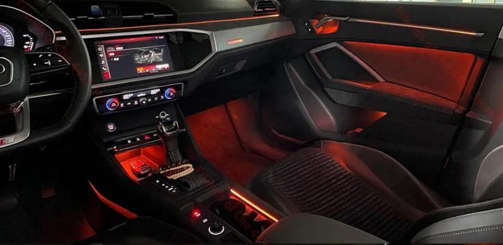 Audi Q3 Ambiance Verlichting 2019-2021 | Complete Set Nieuw, Auto diversen, Auto-accessoires, Nieuw, Ophalen of Verzenden