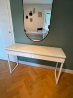 IKEA BESTÅ BURS Bureau - Hoogglans Wit, Zo Goed Als Nieuw!, Huis en Inrichting, Ophalen, Zo goed als nieuw, Bureau