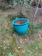 Grote bloempot keramiek 50 x 50 cm, Ophalen, Zo goed als nieuw, Rond, Steen