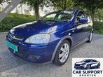 Opel Corsa 1.2-16V 5 Drs Automaat, 1e Eigenaar, Koude Airco, Auto's, Gebruikt, Zwart, 4 cilinders, Parkeersensor