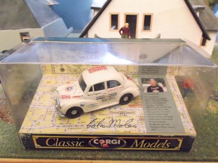 1/43 Morris Minor London to Peking - Corgi Classics, Hobby en Vrije tijd, Modelauto's | 1:43, Nieuw, Auto, Corgi, Ophalen of Verzenden
