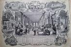 Tentoonstelling van Nijverheid te Delft 1849., Antiek en Kunst, Kunst | Litho's en Zeefdrukken, Ophalen of Verzenden