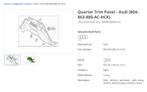 GEZOCHT Kofferbak kleding audi Q5 bouwjaar 2022, Ophalen, Nieuw, Audi