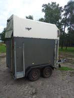 2-paardstrailer/veetrailer, Dieren en Toebehoren, Paarden en Pony's | Trailers en Aanhangwagens, Ophalen, Gebruikt, Hout, 2-paards trailer