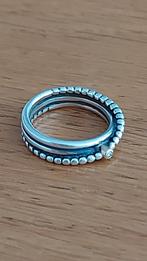 ZELDZAME originele Pandora ring zilver goud met diamantje, Sieraden, Tassen en Uiterlijk, Ringen, Ophalen of Verzenden, Dame, Zilver