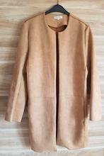 Splinternieuwe lange suède blazer  Maat 38, Maat 38/40 (M), Beige, Nieuw, Ophalen of Verzenden