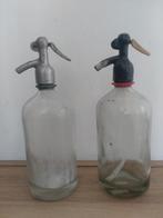 Oude spuitflessen /sivonflessen, Antiek en Kunst, Curiosa en Brocante, Ophalen of Verzenden