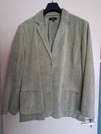 Mintgroen leren jasje - Maat 52, Kleding | Dames, Jasjes, Kostuums en Pakken, Arma, Maat 46/48 (XL) of groter, Ophalen of Verzenden