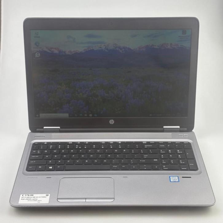 HP ProBook 650 G3 i5-7200U 8GB 256GB Laptop, Computers en Software, Windows Laptops, Zo goed als nieuw