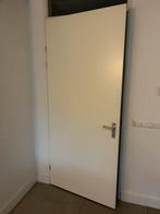 Binnendeur Opdek Links 231,5x98cm incl. Beslag, Ophalen, Gebruikt, Rvs, Slot
