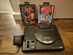 Sega Mega Drive 16bit met games - Sonic 2 & Zool, Spelcomputers en Games, Spelcomputers | Sega, Mega Drive, Ophalen of Verzenden