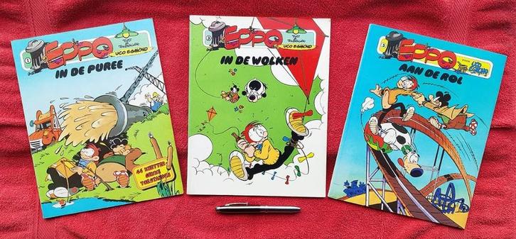 Eppo albums. Deel 1, 3 en 5. Nieuwstaat. 1e druk., Boeken, Stripboeken, Zo goed als nieuw, Meerdere stripboeken, Verzenden