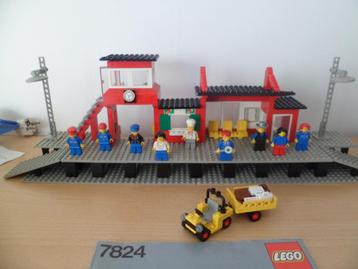 lego trein 12v station set 7824 beschikbaar voor biedingen