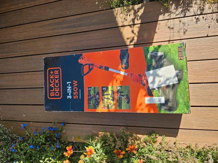 Black+Decker 3-in-1 – NIEUW in doos!, Tuin en Terras, Grasmaaiers, Zo goed als nieuw, Cirkelmaaier, Ophalen