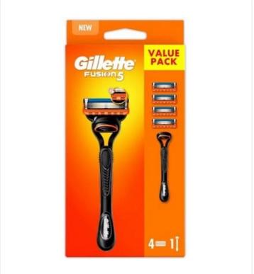 Gillette Fusion5 Scheersysteem - Houder + 4 Mesjes beschikbaar voor biedingen