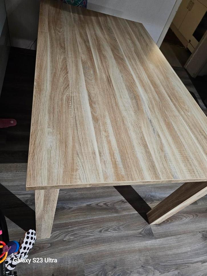 Eettafel 6 pers. z. stoelen - Zo goed als nieuw!, Huis en Inrichting, Tafels | Eettafels, Zo goed als nieuw, 50 tot 100 cm, 150 tot 200 cm