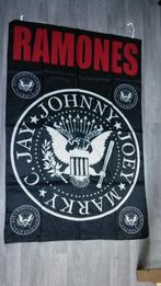 Ramones Ozzy Osbourne Warlock Dio Maiden vintage RARE vlag, Verzenden, Zo goed als nieuw