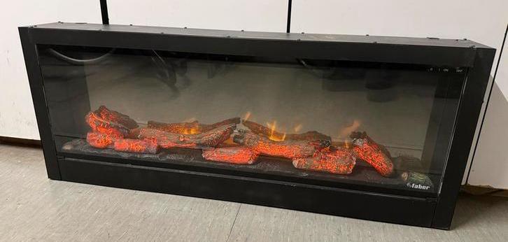Faber VEGA Elektrische Sfeerhaard - Prachtige Vlammen!, Huis en Inrichting, Kachels, Gebruikt, Vrijstaand, Overige soorten, Elektrisch