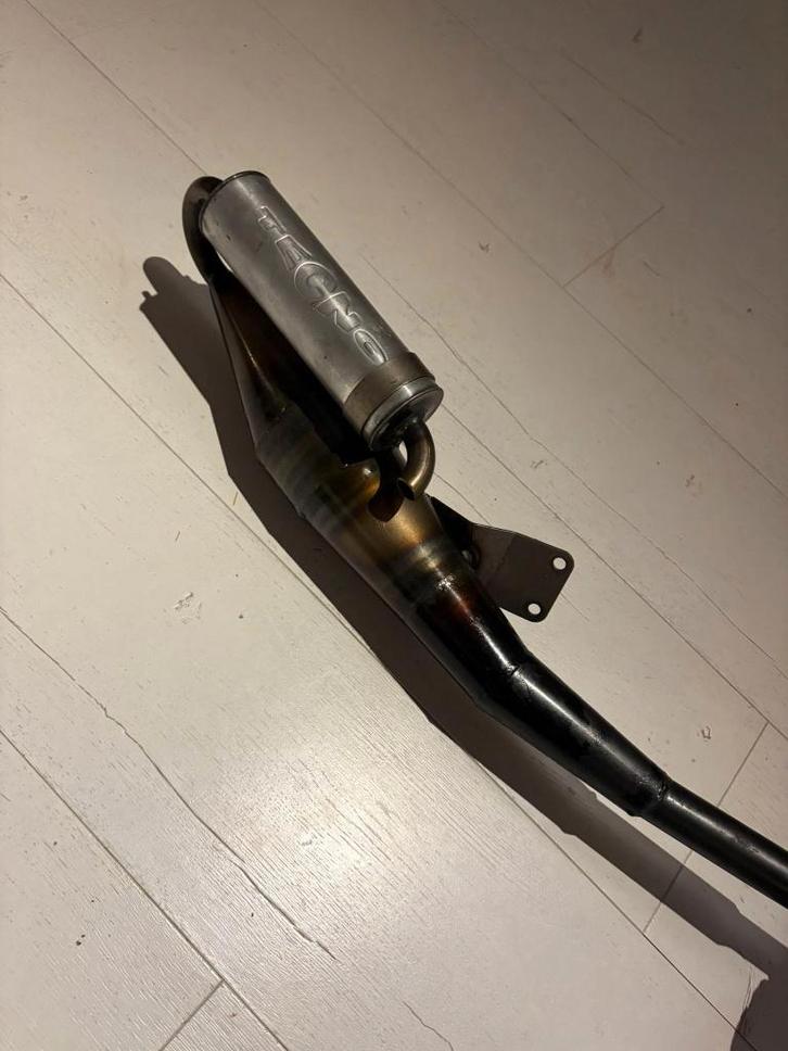 Techno terugloop uitlaat Tomos, Fietsen en Brommers, Brommeronderdelen | Algemeen, Gebruikt, Uitlaat, Ophalen