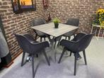 Tuinset Jasper, Ophalen, Nieuw, Eettafel, 4 zitplaatsen
