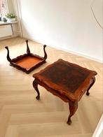 Chippendale Bijzettafel Kersenhout Vintage, Ophalen, Gebruikt, Vierkant, Hout