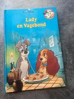 Lady en Vagebond - Disney Boek, Boeken, Kinderboeken | Jeugd | onder 10 jaar, Ophalen of Verzenden, Gelezen, Fictie algemeen