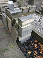 Stapelblokken antraciet, Tuin en Terras, Tegels en Klinkers, Ophalen, Beton, Minder dan 5 m², Overige typen