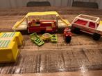 play family little people Car + pop-up camper #992, Kinderen en Baby's, Speelgoed | Fisher-Price, Ophalen of Verzenden, Speelset