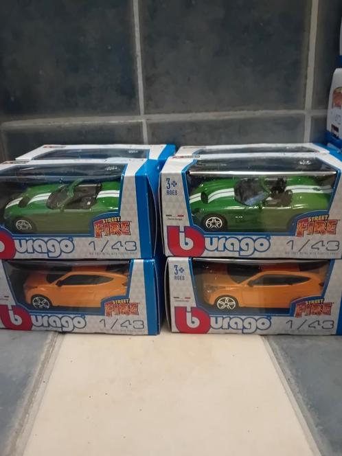 24x bburago street fire, Hobby en Vrije tijd, Modelauto's | 1:43, Nieuw, Auto, Overige merken, Ophalen of Verzenden