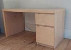 Stoer , strak basic bureau, 140cm, Huis en Inrichting, Bureaus, Ophalen, Gebruikt, Bureau