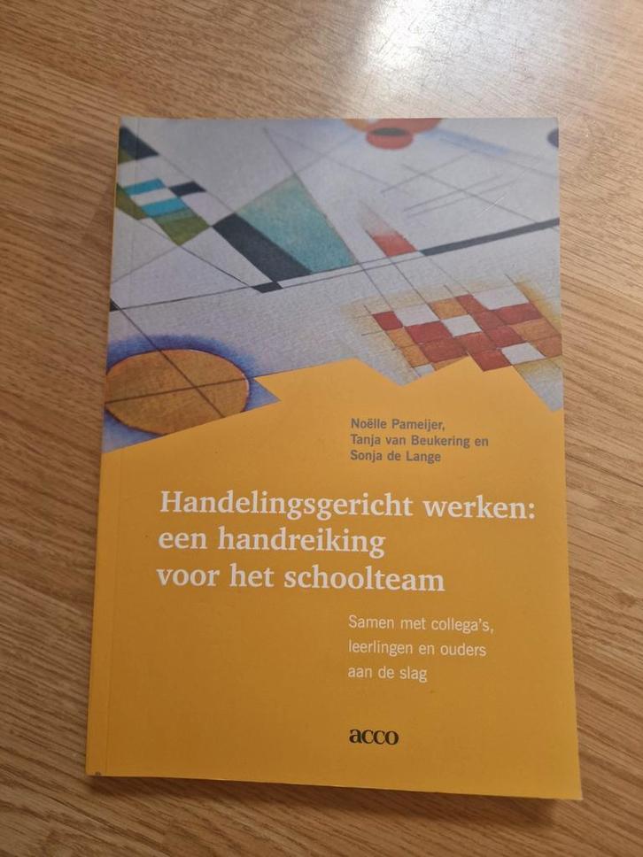 Handelingsgericht werken: een handreiking voor het schooltea, Boeken, Wetenschap, Zo goed als nieuw, Ophalen of Verzenden