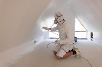 Latex spuiten, saus spuiten, airless, spuitwerk/schilderwerk beschikbaar voor biedingen