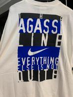 NIKE ‘ANDRE AGASSI” 1997 Vintage shirt/MADE in USA*/NEW/XL, Kleding | Heren, Wit, Nike, Ophalen of Verzenden, Racketsport