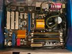 ASUS P5KPL/EPU + Intel Quad Core Q9300 socket 775, Ophalen of Verzenden, Zo goed als nieuw, DDR2
