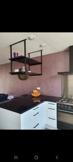 Metalen keukenrek, Ophalen, Gebruikt, Overige materialen, Zwart