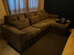 Zgan California 2,5-zits bank, Ribcord Antraciet, 2,60m br., Ophalen, Zo goed als nieuw, Stof, Ribcord
