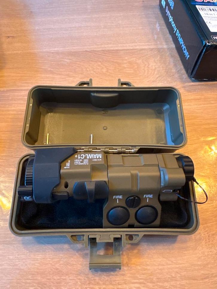 Tactische laser/flashlight module airsoft – MAWL style, Sport en Fitness, Schietsport-accessoires, Nieuw, Ophalen of Verzenden