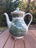 Adams Ironstone English Scenic koffiepot retro vintage, Ophalen of Verzenden, Huis en Inrichting