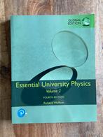 Essential University Physics, Boeken, Studieboeken en Cursussen, Nieuw, Richard Wolfson, Beta, Ophalen of Verzenden