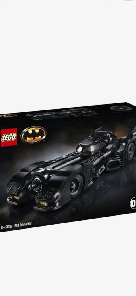 Lego 76139 Batmobile 1989 - Nieuw in doos!, Kinderen en Baby's, Speelgoed | Duplo en Lego, Nieuw, Lego, Complete set, Ophalen of Verzenden