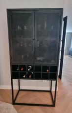 Stalen wijn / drankenkaart, Huis en Inrichting, Kasten | Vitrinekasten, Ophalen, 25 tot 50 cm