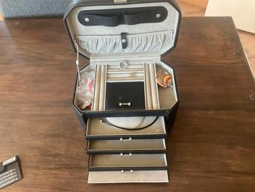 Mooie Sieradenkoffer - Zwart Beautycase beschikbaar voor biedingen