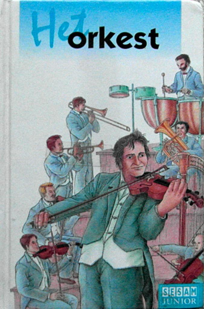 HET ORKEST EN ZIJN INSTRUMENTEN, Boeken, Kinderboeken | Jeugd | 10 tot 12 jaar, Zo goed als nieuw, Ophalen of Verzenden