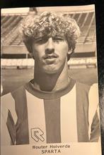 Zeldzaam Sparta Spelerskaart 82/83. Wout Holverda P Bouts, Verzenden, Zo goed als nieuw, Sparta, Spelerskaart
